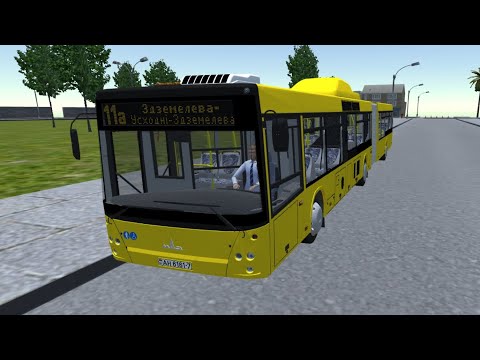 Видео: Новый мод на автобус МАЗ-215.169 для Proton Bus Simulator Urbano