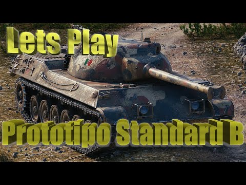 Видео: WOT Blitz-LetsPlay Prototipo Standard B(обзор), оборудование и какой он в стоке!