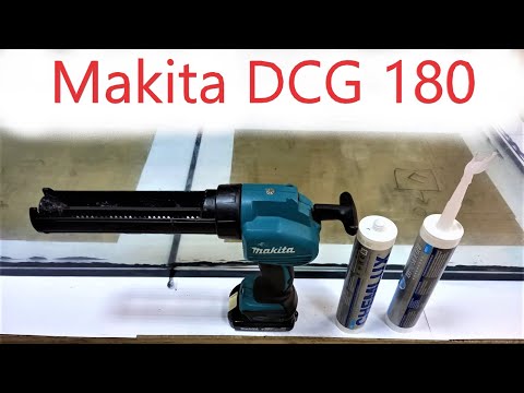 Видео: Обзор моего аккумуляторного пистолета для герметика Makita DCG 180