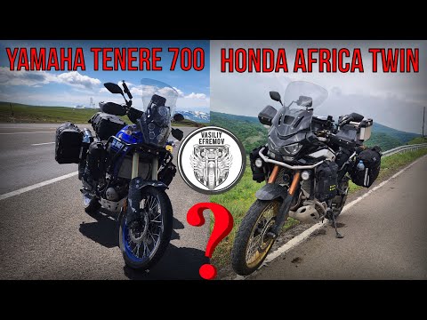 Видео: Что выбрать? Сравнение HONDA CRF1100L AFRICA TWIN и YAMAHA TENERE 700