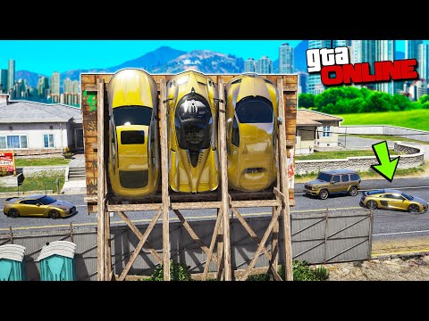 Видео: БИТВА АВТОУГОНЩИКОВ В ГТА 5 ОНЛАЙН. УГНАЛ КУЧУ ЗОЛОТЫХ ЧИТ СУПЕРКАРОВ! БИТВА ВОРОВ В GTA 5!