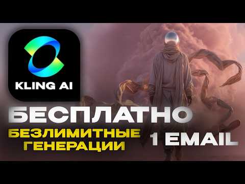Видео: Как получить БЕСПЛАТНЫЙ БЕЗЛИМИТ В KLING AI с одного аккаунта (реальный способ)