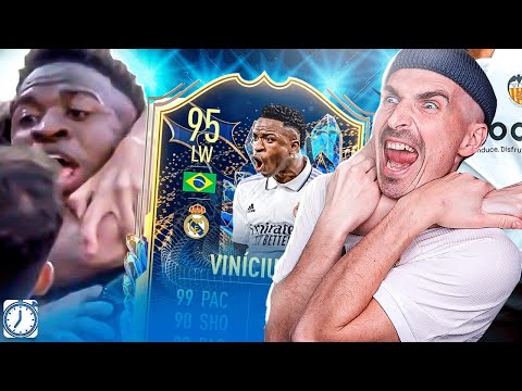 Видео: ЛУЧШИЙ ИГРОК РЕАЛА - TOTS ВИНИСИУС В СОСТАВЕ ЗА 5 МИНУТ FIFA 23