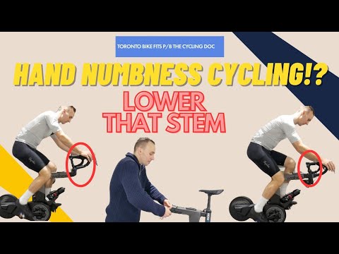 Видео: Устранение онемения рук при езде на велосипеде | Уменьшение онемения пальцев при езде на велосипеде