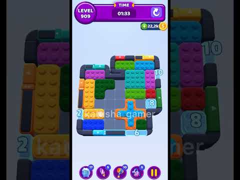 Видео: Color Block Jam 909 Level Walkthrough | Прохождение 909 уровня #games #gaming #colorblockjam909