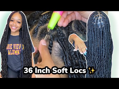 Видео: Учебное пособие по плетению Soft Locs | МЕТОД БЕЗ УЗЛОВ | Шаг за шагом | Длина 36 дюймов