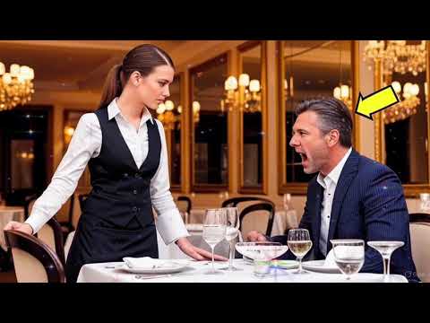 Видео: Миллиардер НАКРИЧАЛ на официантку — но она сказала ФРАЗУ, от которой ЗАСТЫЛ весь ресторан