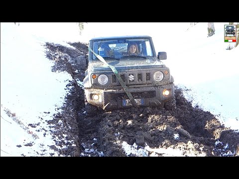 Видео: Новый Suzuki Jimny в серьезном и тяжелом испытании! Часть 2: снег в горах