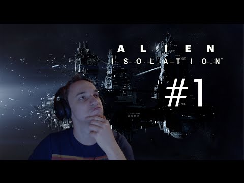 Видео: ДОЛГИЕ ЗАСТАВКИ И ДЕВКА С ПОЛБАШКОЙ | ALIEN ISOLATION #1