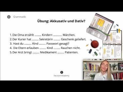 Видео: Глаголи с два падежа / Глаголи с Акузатив и Датив - НЕМСКИ ЕЗИК 🇩🇪 Deutsch Academy