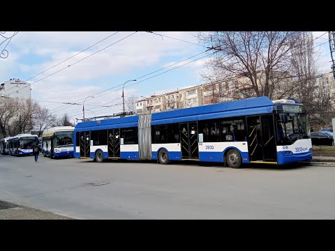 Видео: Троллейбусы Молдовы