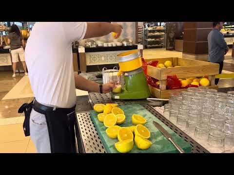 Видео: Utopia World Alanya завтрак, октябрь