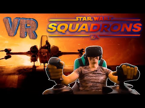 Видео: Star Wars: Squadrons VR ПРОЛОГ с HOTAS
