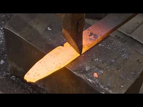 Видео: Процесс изготовления японских столовых приборов, японских ножей. Традиционные методы передаются.