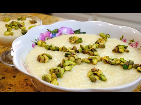 Видео: Шир Берендж (персидский рисовый пудинг) — готовим с Юсефом