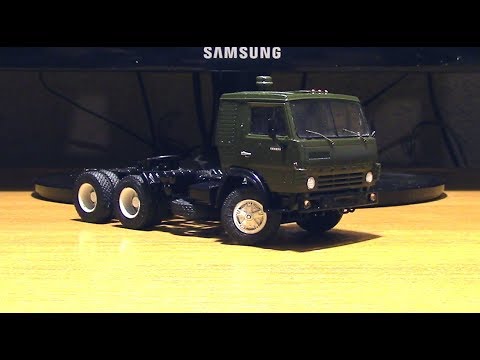 Видео: Сборка модели КАМАЗ 54112 AVD models