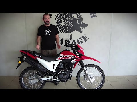 Видео: Honda XR190 - обзор, комплектация, звук двигателя