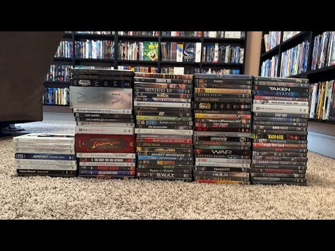 Видео: Моя коллекция DVD-дисков «Действие», часть 1