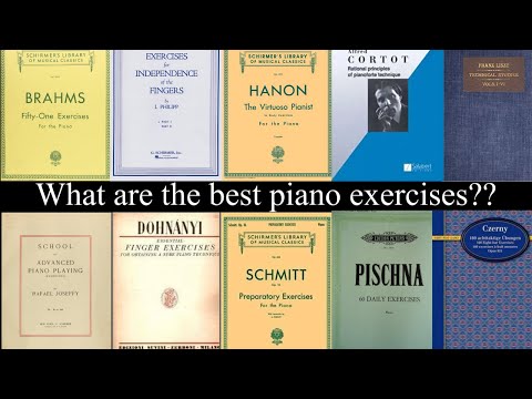 Видео: Лучшие технические упражнения для фортепиано