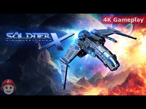 Видео: Söldner-X: игровой процесс Himmelsstürmer 4K на Nintendo Switch 2