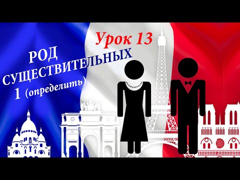 Видео: Род существительных во французском языке. Часть1. Определение рода существительных.