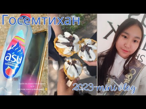 Видео: ГОСЭКЗАМЕН 9-СЫНЫП📚/ГОСЕМТИХАН 2023ЖЫЛ/ҚАЛАЙ ӨТТІ ГОС 😔?#госэкзамен  #емтихан #огэгеография