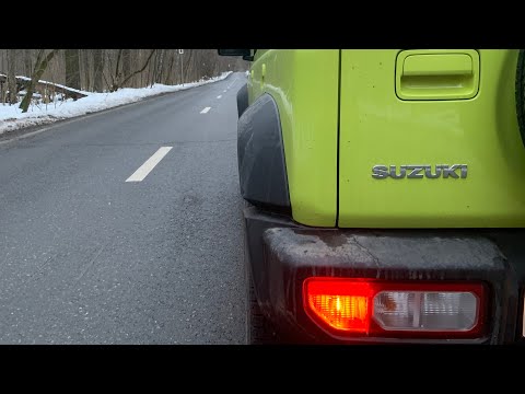 Видео: Suzuki Jimny 5 дверей - разгон от 0 до 100