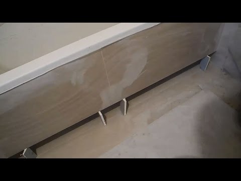 Видео: Делаем САМЫЙ прогрессивный экран под ванну ч.3