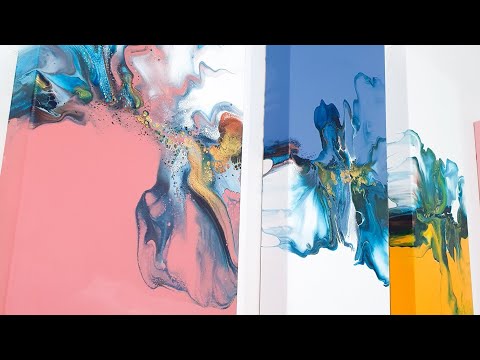 Видео: УДИВИТЕЛЬНЫЙ Акрил Заливка цвет Трещина - ДОЛЖЕН ВИДЕТЬ ЭТОТ! Жидкость Картина Руководство