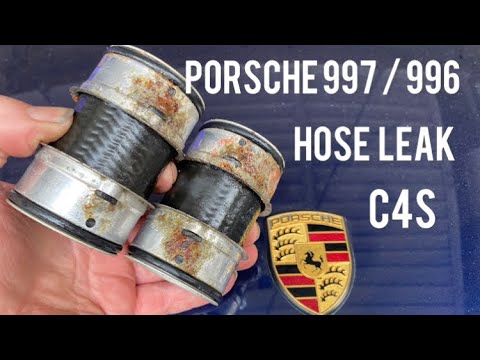 Видео: Утечка охлаждающей жидкости Porsche 997 / 996 Передние шланги