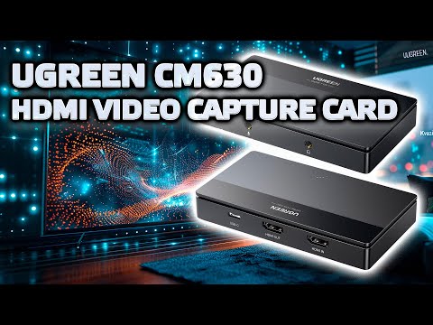 Видео: UGREEN CM630 - устройство для видеозахвата и онлайн стриминга через HDMI