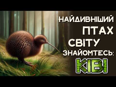 Видео: КІВІ—найдивніший ПТАХ планети. ТАКОГО ВИ ЩЕ НЕ ЧУЛИ!