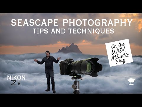 Видео: Советы и приемы морской фотографии: различные места и условия на Диком Атлантическом пути