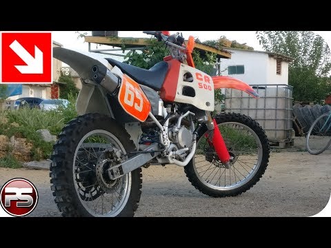 Видео: Honda CR500 с китайским мотором: конец истории. Возможно...