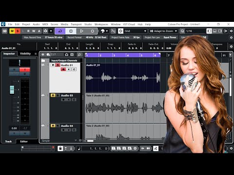 Видео: Как записать голос в cubase 12
