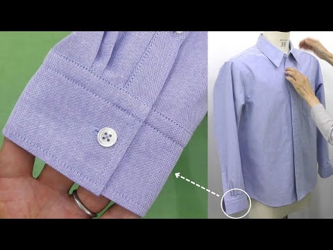 Видео: Советы и рекомендации по пришиванию манжет на мужскую рубашку