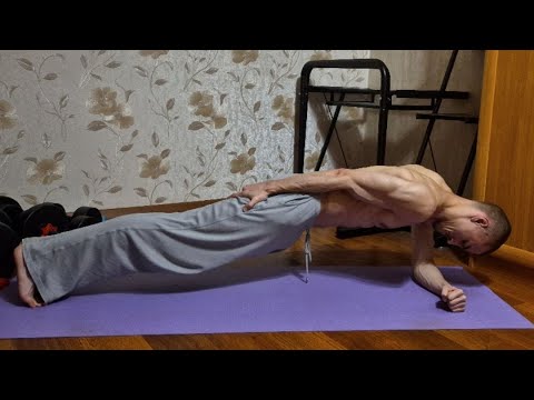 Видео: Планка 5 минут дома без инвентаря! Просто повторяй