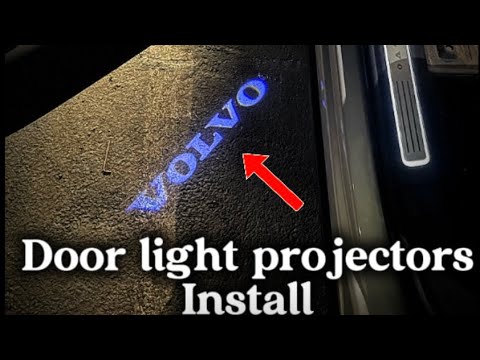 Видео: Установка подсветки луж Volvo