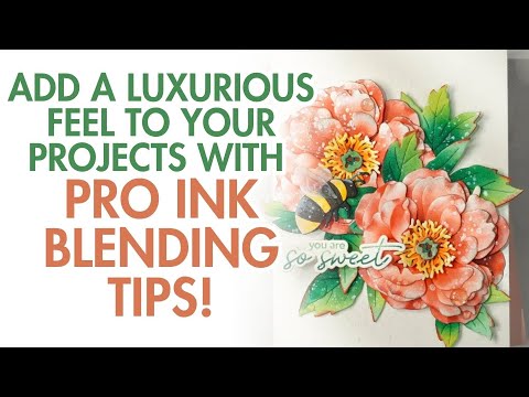 Видео: Секрет создания роскошных, реалистичных деталей и смешивания красок на вырубках!