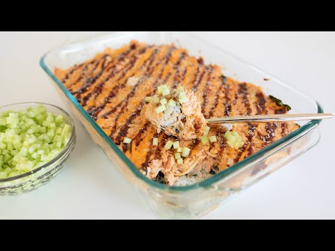 Видео: ЗАПЕЧЕННЫЙ СУШИ-ПИРОГ 🍱. Таким блюдом вы точно удивите гостей