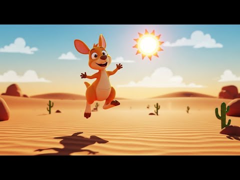 Видео: Кенгуру, Который Носил Солнцезащитные Очки 🦘🕶️ | Детская Песенка