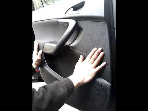 Видео: Как снять обшивку карту задней двери OPEL INSIGNIA demontaz boczka drzwi tyl/back door panel removal