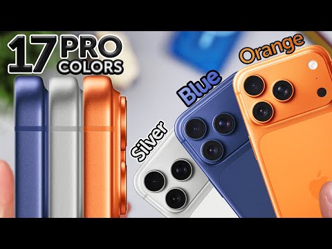 Видео: iPhone 17 Pro: подробное сравнение всех цветов! Какой лучше?
