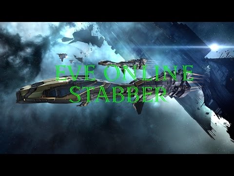 Видео: Eve online Stabber - катаем пулеметы + пассив танк на миссиях 2-3 лвл