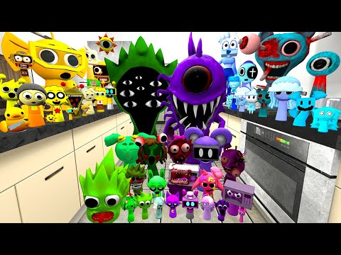 Видео: 🧁 БОЛЬШАЯ КУХНЯ КАКОЙ ЦВЕТ SPRUNKI СИЛЬНЕЕ? СПАРТАНСКИЙ УДАР в Gmod