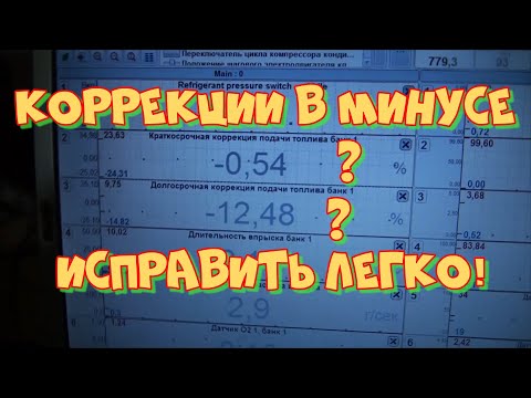 Видео: Коррекции в минусе! что делать? Мазда Фамилия двигатель ZL-VE большой расход топлива.