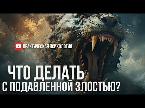 Видео: ЧТО ДЕЛАТЬ С ПОДАВЛЕННОЙ ЗЛОСТЬЮ?