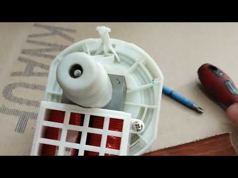 Видео: Ремонт циркуляционного насоса посудомоечной машины.