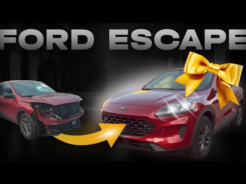 Видео: Турбонаддув, бронепленка, особая оптика — видеообзор Ford Escape 2022 с аукциона США