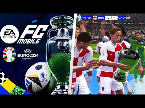 Видео: FC Mobile Обзор Обновления Чемпионат Европы на Телефон - Полный Турнир за Хорватию